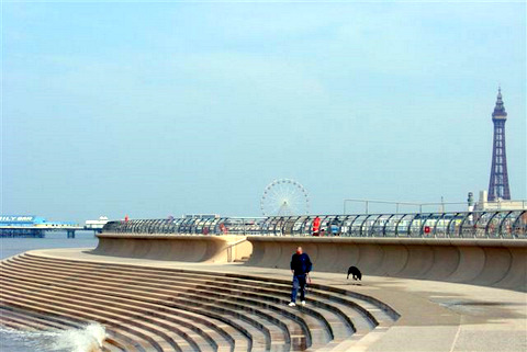 Spanish Steps, Blackpool Seafront